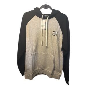 Forever 21 Men's Raglan Colorblock Pullover Hoodie Large NWT
